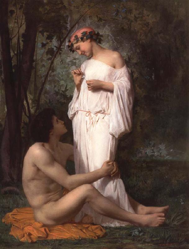 Adolphe William Bouguereau Idyii oil painting image